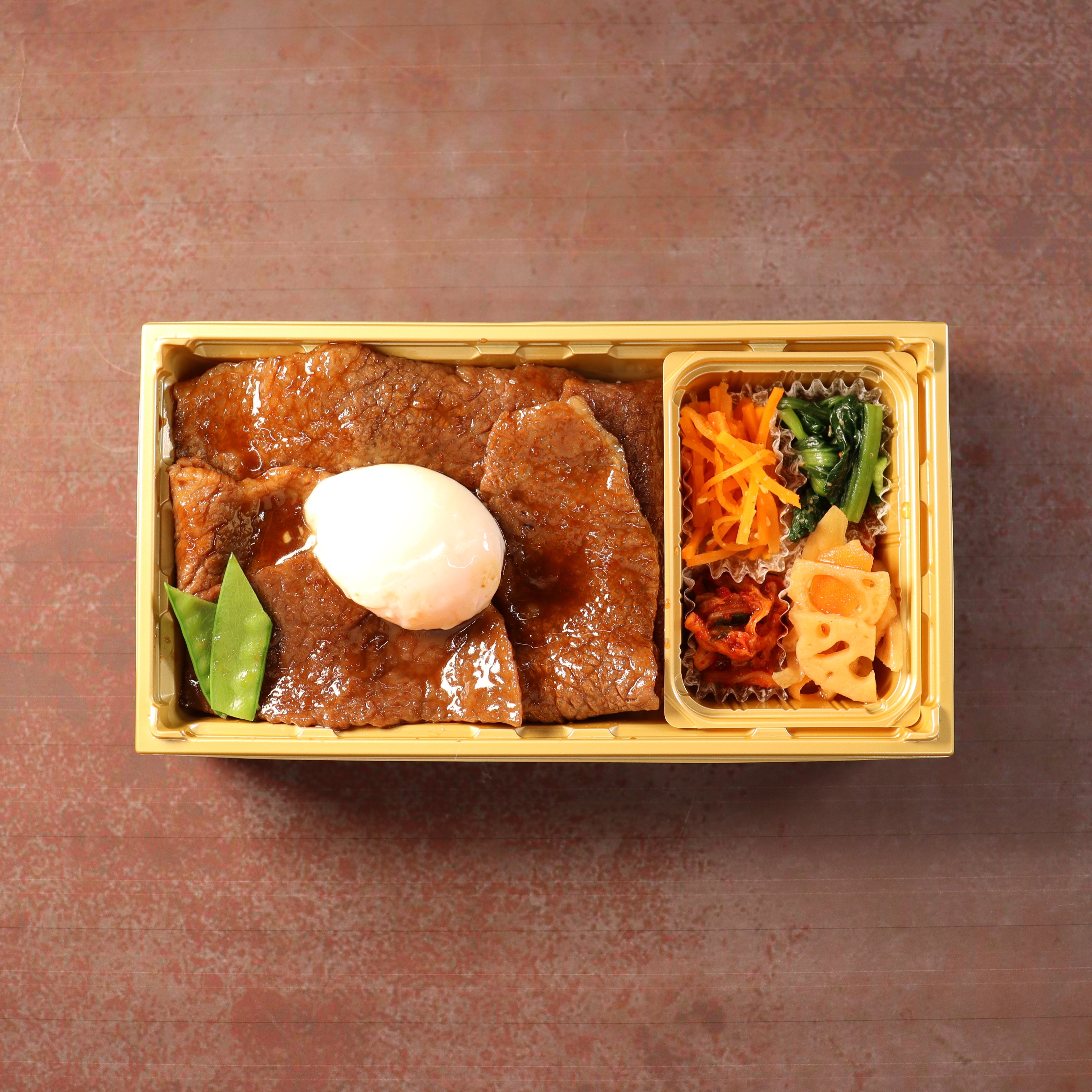 【季節限定】黒毛和牛 月見弁当